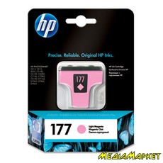C8775HE  HP C8775HE 177 Light Magenta Ink Cartridge with Vivera Ink, 5.5 ml