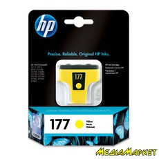 C8773HE  HP C8773HE 177 Yellow Ink Cartridge with Vivera Ink, 6 ml