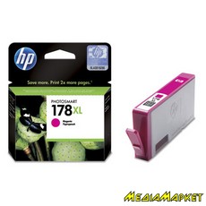 CB324HE  HP CB324HE 178 XL Magenta Ink Cartridge, 750 