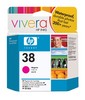 Картридж HP C9416A No.38 Magenta Pigment Ink Cartridge with Vivera Ink, 27 ml
