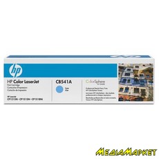 CB541A  HP CB541A Color LaserJet  CP1215/1515/1518/CM1312MFP Cyan Print Cartridge, 1400 pages