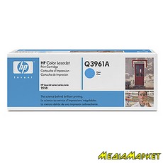 Q3961A  HP Q3961A Color LaserJet 2550/2820/2840 Print Cartridge, Cyan, 4.000 pages