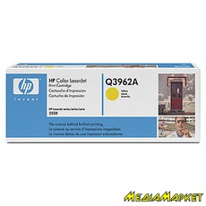 Q3962A  HP Q3962A Color LaserJet 2550/2820/2840 Print Cartridge, Yellow, 4.000 pages