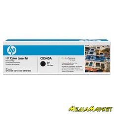 CB540A  HP CB540A Color LaserJet CP1215/1515/1518/CM1312MFP Black Print Cartridge, 2200 pages